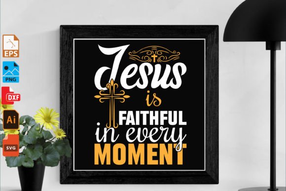 Christian Typography Graphics for Craft Designs