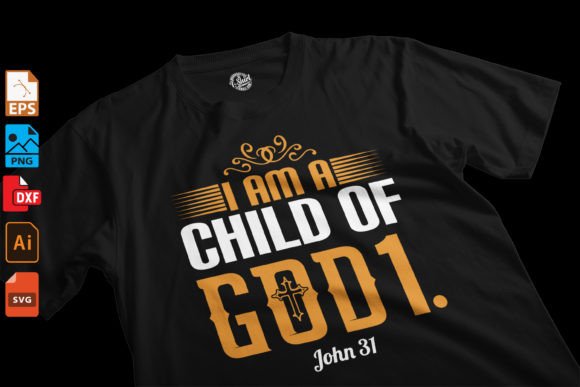 Christian Typography Print Templates for Graphics
