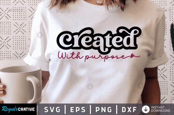 Created with Purpose Christian SVG Graphics for Crafts & Branding