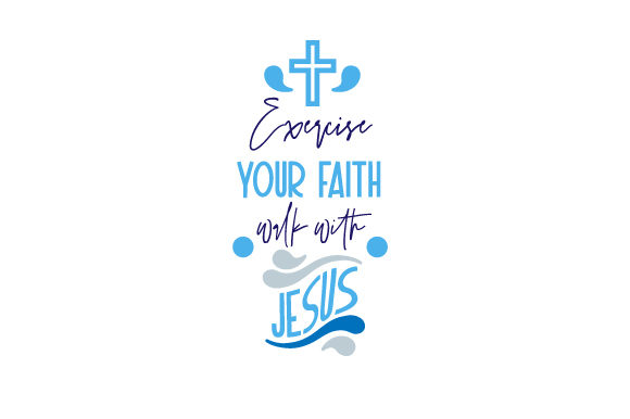 Exercise Your Faith Walk with Jesus: Religious Crafts for Publishers