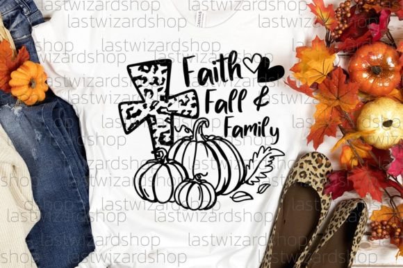 Faith Fall and Family SVG: Graphics Review for Crafters