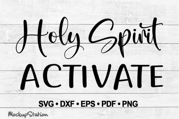 Holy Spirit Activate SVG: A Brand Designer’s Review of This Christian Graphics Asset