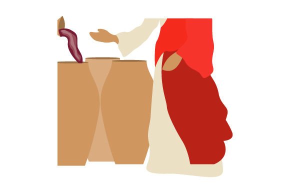 Jesus Turns Water to Wine, Close Up